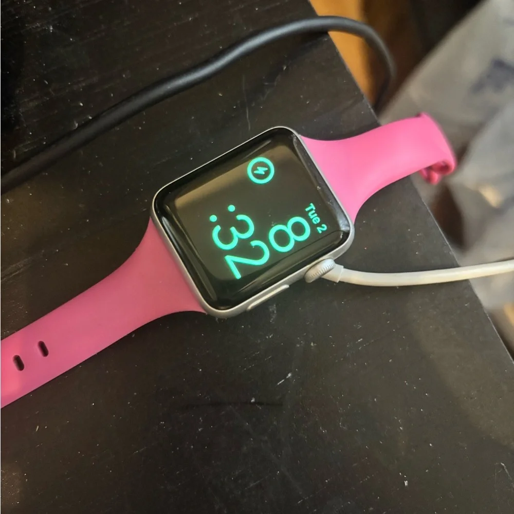 Smartwatch with Pink Band